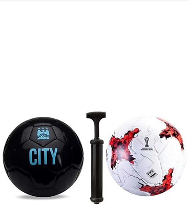 radion RFK Russia 2017+city manchester football kit with Air pump Football Kit
