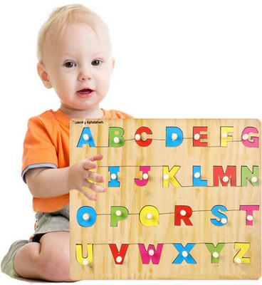 Plus Shine 3D Wooden Capital Alphabet Puzzles Board Tray for Kids wooden craft with Knobs Digital Educational Puzzle Board A To Z Alphabet matching toy Early Learning & Educational Toys for Kindergarten & Pre-School Toddlers Colourful Capital Letters ABCD English Alphabets Jigsaw Puzzle for Kids Bab Plus Shine 3D Wooden Capital Alphabet Puzzles Board Tray for Kids wooden craft with Knobs Digital Educational Puzzle Board A To Z Alphabet matching toy Early Learning & Educational Toys for Kindergarten & Pre-School Toddlers Colourful Capital Letters ABCD English Alphabets Jigsaw Puzzle for Kids Bab