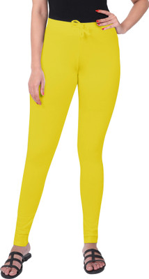 Miraan Western Wear Legging(Yellow, Solid)