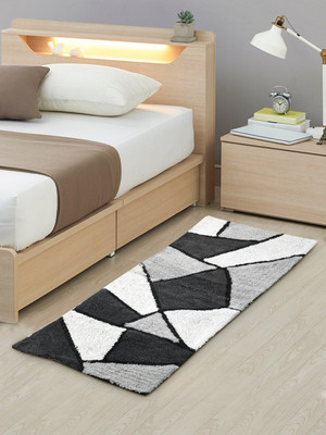 AAZEEM Cotton Floor Mat(Multicolor, Large)