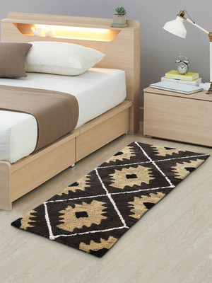 AAZEEM Cotton Floor Mat(Multicolor, Large)
