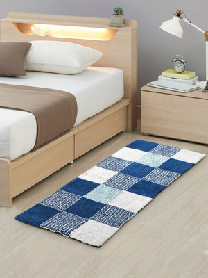 AAZEEM Cotton Floor Mat(Multicolor, Large)