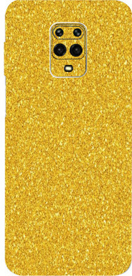 AsSkin Redmi note 10 lite, Mi Note10 Mobile Skin(Ultra Lite Golden Gliter1 Skin With High Matte Finish..)