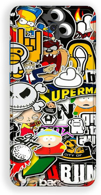 BugguSkin Redmi 8A, redmi 8a Mobile Skin(Ultra Super Sticker Bombing Skin With High Mattte Finish., Mobile Skin (Back+Side+Camera))