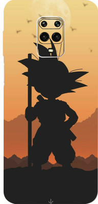 LAMHA Redmi Note 10 Lite Mobile Skin(Ultra Super Goku Sunset With High Matte Finish.)