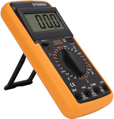 AASTIK SALES Digital Universal Meter, Digital Multimeter Durable ABS DT9205A Overload Protection for Power Distribution Room for Factory for Worker Digital Multimeter(Black, Yellow 2000 Counts) AASTIK SALES Digital Universal Meter, Digital Multimeter Durable ABS DT9205A Overload Protection for Power Distribution Room for Factory for Worker Digital Multimeter(Black, Yellow 2000 Counts)