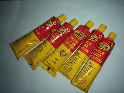 SEAHORSE POLYMERS Cycle Tube Solution/Adhesive Solution Pack of 5 Tubeless Tyre Puncture Repair Kit