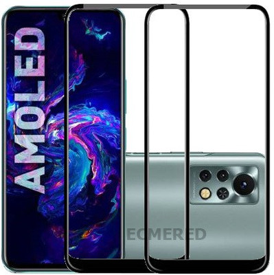 ECMERED Edge To Edge Tempered Glass for Infinix Note 11S(Pack of 2)