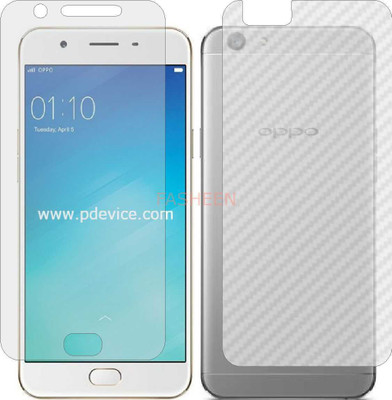 Fasheen Front and Back Tempered Glass for OPPO A1601 F1S (Front Matte Finish & Back 3d Carbon Fiber)(Pack of 2)