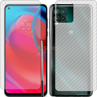 Fasheen Front and Back Tempered Glass for MOTO G STYLUS 5G(Pack of 2)