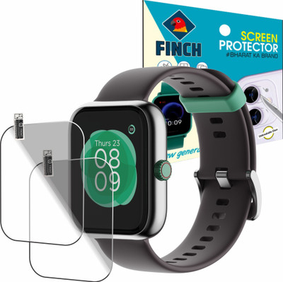 FINCH Screen Guard for boAt watch Mystiq(Pack of 2)