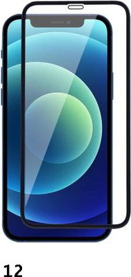 A CONNECT Z Tempered Glass Guard for Apple Iphone 12(Pack of 1)