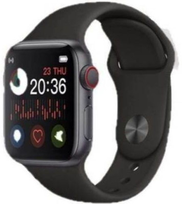 SYARA ZOP_276P T55 Series 5 Smart Watch Smartwatch(Black Strap, XL)