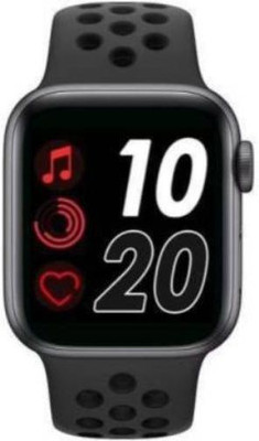 SYARA YEZ_186B T55 Series 5 Smart Watch Smartwatch(Black Strap, XL)