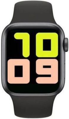 GUGGU YEA_180Z T500 Series 5 Smart Watch Smartwatch(Black Strap, XL)