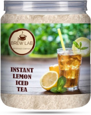 Brew Lab Instant Lemon Iced Tea-250Gm | Iced Tea | Ice Tea Premix Powder | Summer Drink | Instant Premix Tea for Vending Machine | Ready to Drink Tea Lemon Iced Tea Vacuum Pack(250 g)