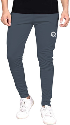 Kaff Solid Men Grey Track Pants
