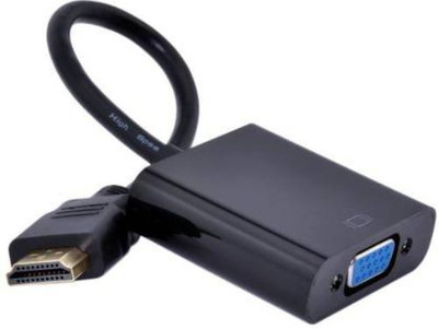 START BUY  TV-out Cable XVL_477Y HDMI to VGA Cable compatible for laptop/PC/TV/Tablet/Projector/Xbox(Multicolor, For Computer)