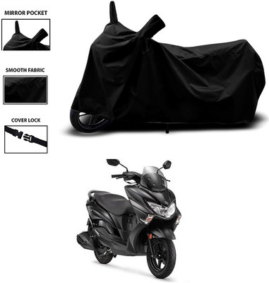 DeepShakshi AUTOMOTIVE Two Wheeler Cover for Suzuki(Burgman Street, Black)