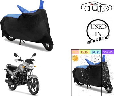 ABS AUTO TREND Two Wheeler Cover for Suzuki(Hayate, Blue, Black)
