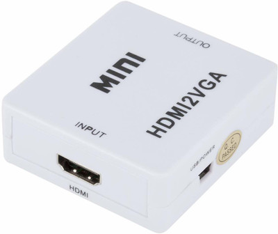 Etzin Mini HDMI2VGA Adapter Converter(EPL-660VC) TV Tuner Card(Black)