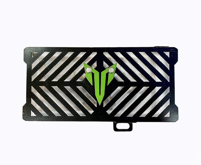 acube mart MT 15 Radiator Grill Guard black neon badge Bike Radiator Guard(Yamaha)