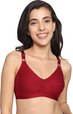 Winsure Women Full Coverage Non Padded Bra(Maroon)