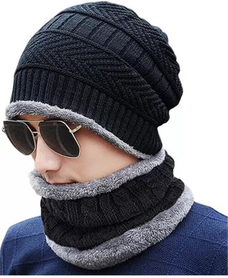 b for u Solid Beanie Cap