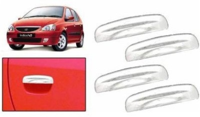 SRPHERE Silver Door Handle Cover Set of 4 For Tata Indica Car Grab Handle Cover