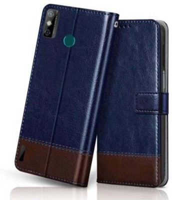 Cowboy Back Cover for Tecno Spark Go 2020, KE5(Blue, Shock Proof, Pack of: 1)