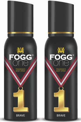 FOGG One Brave Deodorant With Long Lasting Perfume Body Spray  -  For Men & Women(240 ml, Pack of 2)