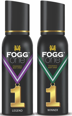 FOGG ONE BODYSPRAY LEGEND + WINNER 240ML Body Spray - For Men(240 ml, Pack of 2)