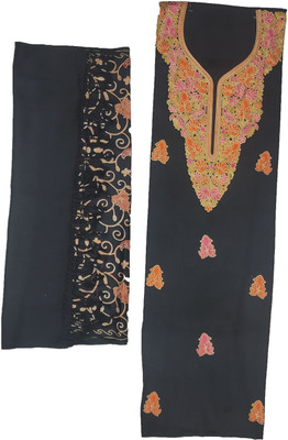 Vrinde Wool Embroidered Salwar Suit Material