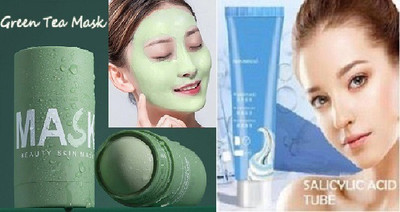 ShopCircuit Salicylic acid ice cream mask moisturizing application mask blackhead makeup remover mask cleans and shrinks pores With Green Tea Purifying Clay Stick Mask Oil Control Anti-Acne Eggplant Solid Fine, Portable Cleansing Mask Mud Apply Mask, Green Tea Facial(160 ml) ShopCircuit Salicylic acid ice cream mask moisturizing application mask blackhead makeup remover mask cleans and shrinks pores With Green Tea Purifying Clay Stick Mask Oil Control Anti-Acne Eggplant Solid Fine, Portable Cleansing Mask Mud Apply Mask, Green Tea Facial(160 ml)