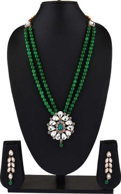 JewelCity Alloy White Jewellery Set(Pack of 1)