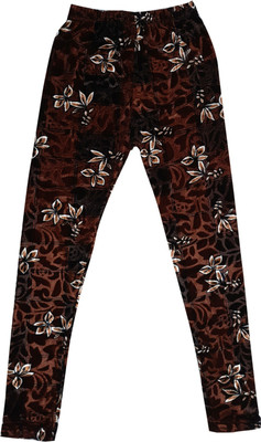 KAVYA Legging For Girls(Brown Pack of 1)
