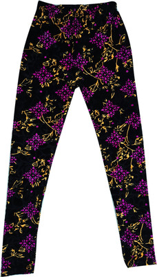 KAVYA Legging For Girls(Black Pack of 1)