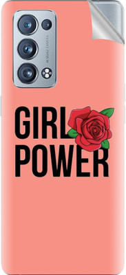 Snooky Oppo Reno6 Pro Plus 5G Mobile Skin(Pink)
