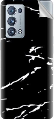 Snooky Oppo Reno6 Pro Plus 5G Mobile Skin(Black)