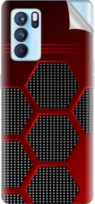 Snooky Oppo Reno6 Pro 5G Mobile Skin(Red)
