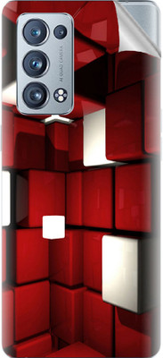 tiddler Oppo Reno6 Pro plus 5G Mobile Skin(Red)