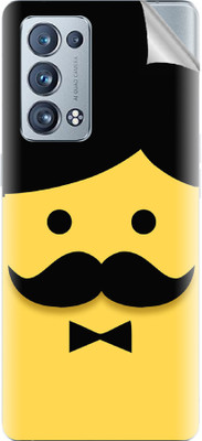 Snooky Oppo Reno6 Pro Plus 5G Mobile Skin(Yellow)