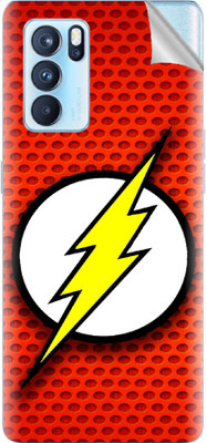 Snooky Oppo Reno6 Pro 5G Mobile Skin(Red)