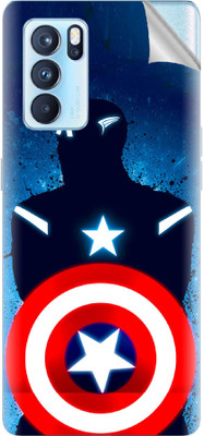Snooky Oppo Reno6 Pro 5G Mobile Skin(Blue)