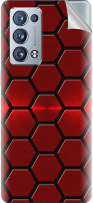 Snooky Oppo Reno6 Pro Plus 5G Mobile Skin(Red)