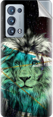 Snooky Oppo Reno6 Pro Plus 5G Mobile Skin(Black)