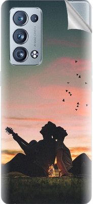 tiddler Oppo Reno6 Pro plus 5G Mobile Skin(Black)