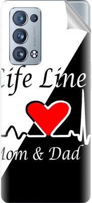 Snooky Oppo Reno6 Pro Plus 5G Mobile Skin(White)