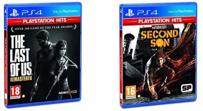 The Last of US Hit &Infamous Second Son Hit (PS4) (2014)(ACTION, for PS4)
