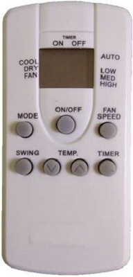 PP COMPATIBLE FOR AC 167 COMPATIBLE TO CARRIER AC.OLD REMOTE MUST E EXACTLY SAME Remote Controller(OFF WHITE)